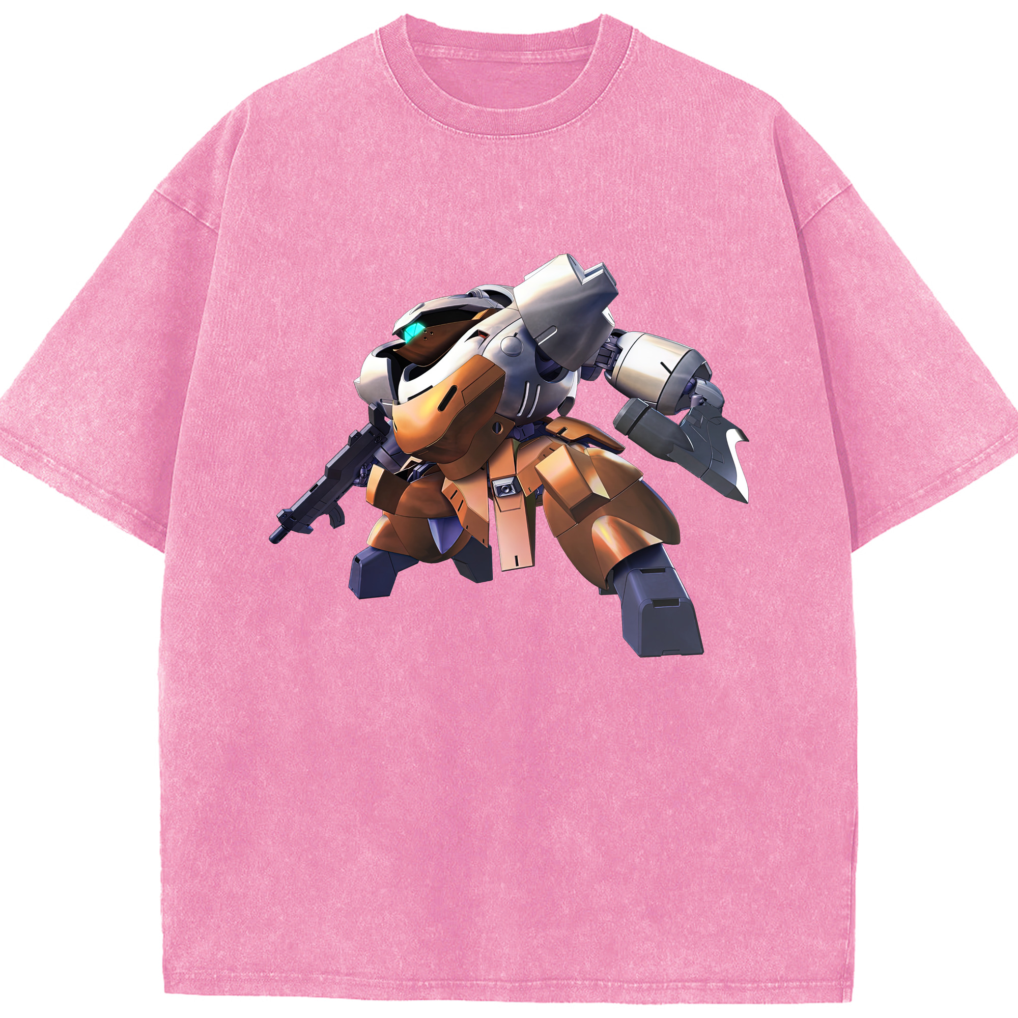 （画像用） 機動戦士ガンダム Mobile Suit Gundam 綿100% ヴィンテージ風 半袖Tシャツ（フロントプリント）